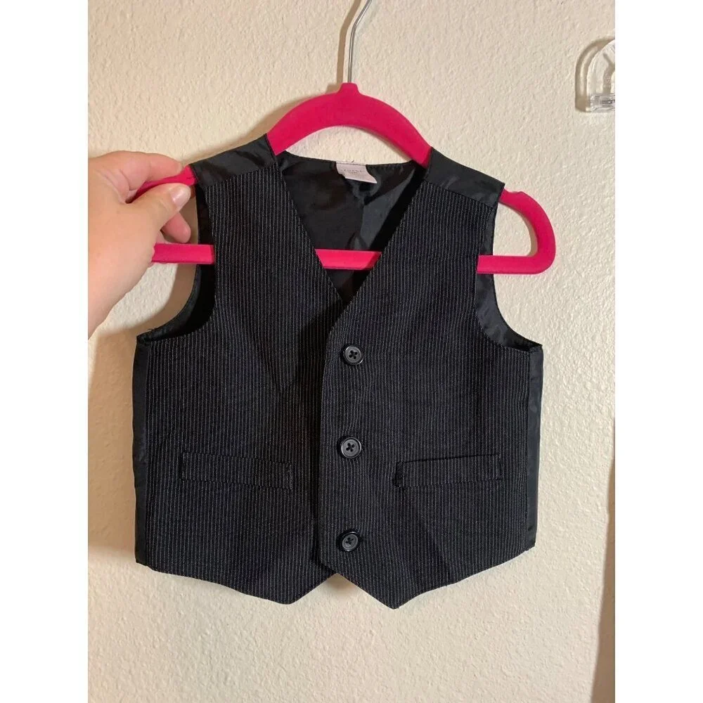 George 2 Piece Formal Set Vest and Pants Baby Boys Size 18 Months I9